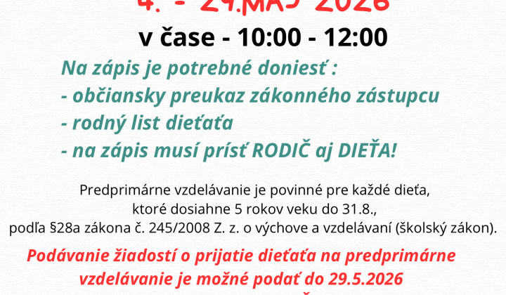 Zápis
